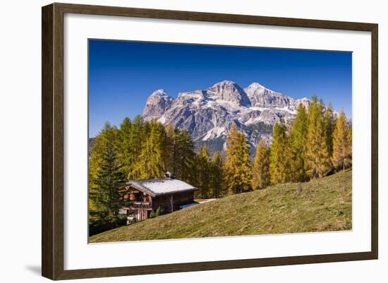 Alpine Chalet-Michael Blanchette Photography-Framed Photographic Print