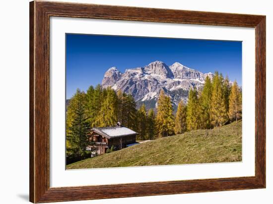 Alpine Chalet-Michael Blanchette Photography-Framed Photographic Print