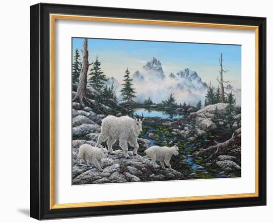 Alpine Country-Jeff Tift-Framed Giclee Print