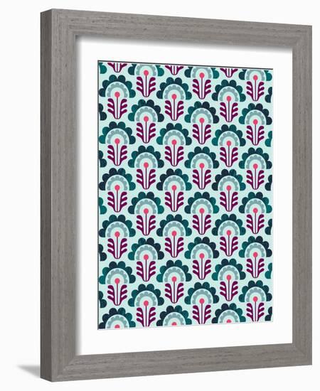 Alpine Floral-null-Framed Giclee Print