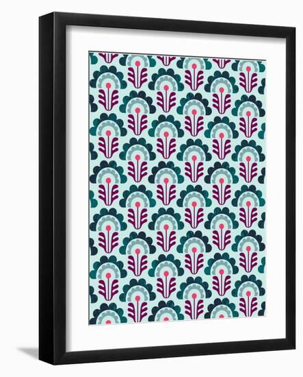 Alpine Floral-null-Framed Giclee Print