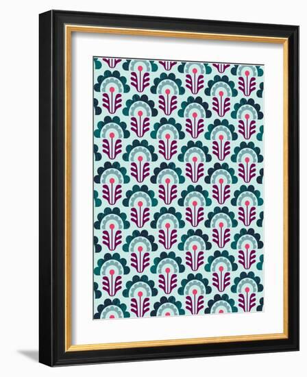 Alpine Floral-null-Framed Giclee Print