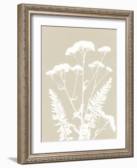 Alpine Flower I Neutral-Kathy Ferguson-Framed Art Print