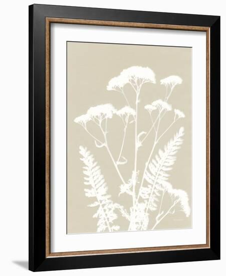 Alpine Flower I Neutral-Kathy Ferguson-Framed Art Print