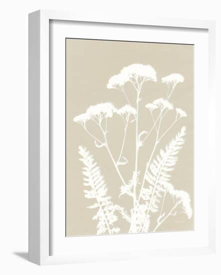 Alpine Flower I Neutral-Kathy Ferguson-Framed Art Print