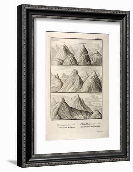 Alpine Geology Flood Evidence Scheuchzer.-Stewart Stewart-Framed Photographic Print