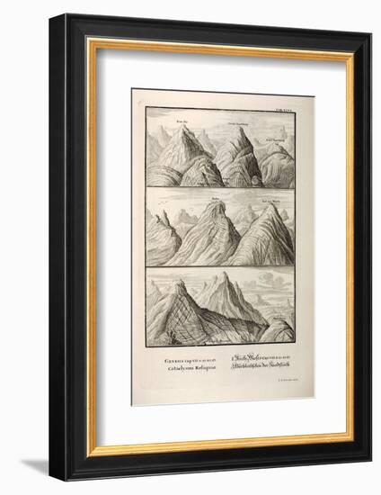 Alpine Geology Flood Evidence Scheuchzer.-Stewart Stewart-Framed Photographic Print