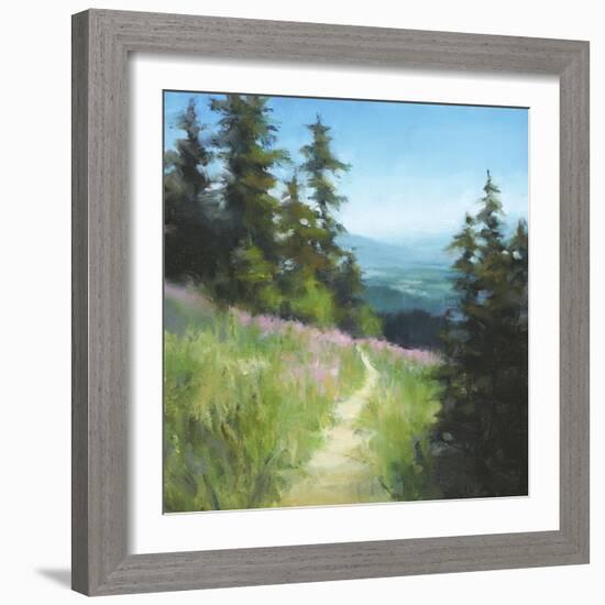 Alpine Hike-David Marty-Framed Giclee Print