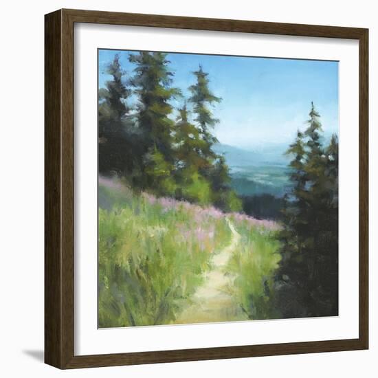 Alpine Hike-David Marty-Framed Giclee Print