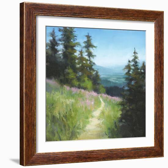 Alpine Hike-David Marty-Framed Giclee Print
