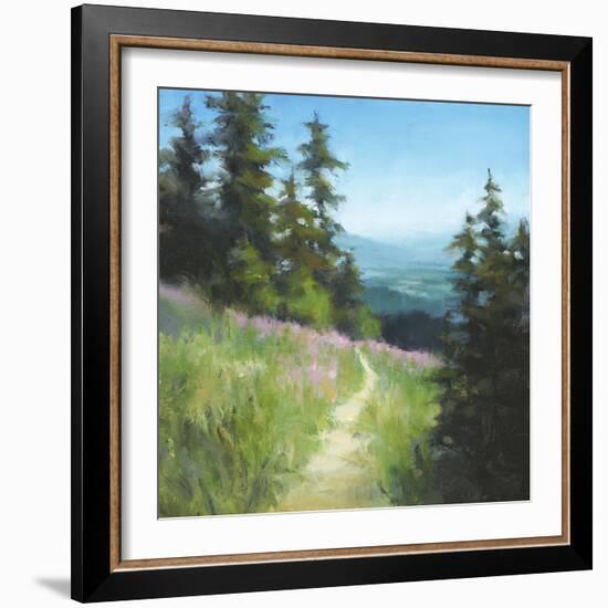 Alpine Hike-David Marty-Framed Giclee Print