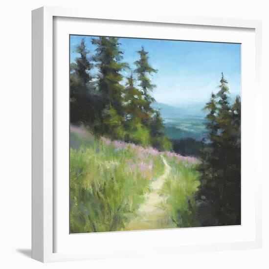 Alpine Hike-David Marty-Framed Giclee Print