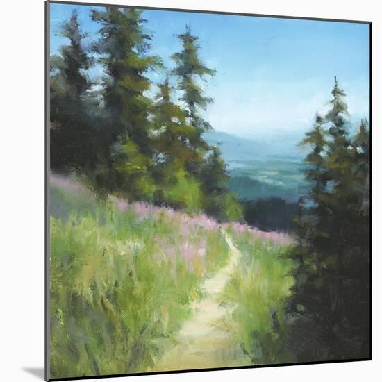 Alpine Hike-David Marty-Mounted Giclee Print