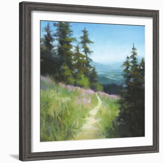 Alpine Hike-David Marty-Framed Premium Giclee Print