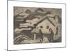 Alpine Huts in Fog-Ernst Ludwig Kirchner-Mounted Premium Giclee Print