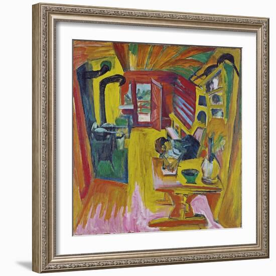 Alpine Kitchen, 1918-Ernst Ludwig Kirchner-Framed Giclee Print