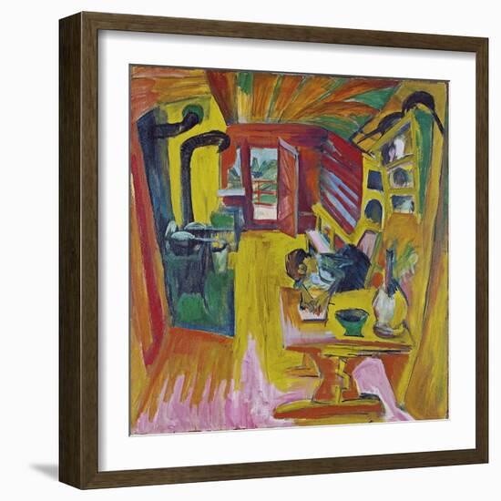 Alpine Kitchen, 1918-Ernst Ludwig Kirchner-Framed Giclee Print