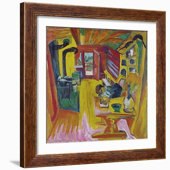 Alpine Kitchen, 1918-Ernst Ludwig Kirchner-Framed Giclee Print