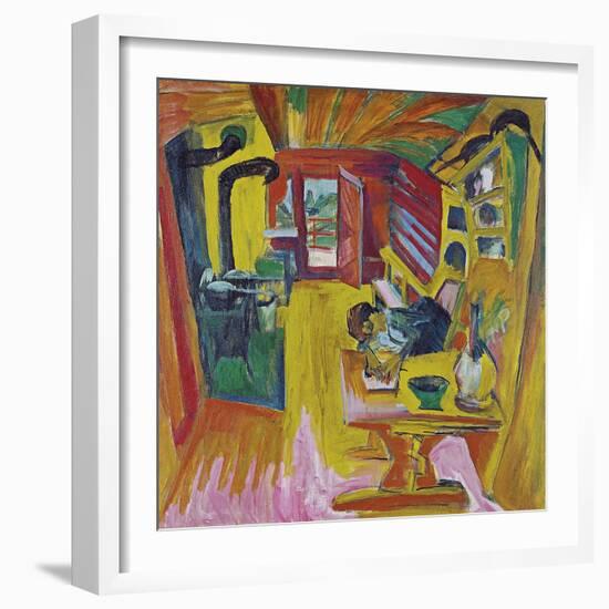 Alpine Kitchen-Ernst Ludwig Kirchner-Framed Giclee Print