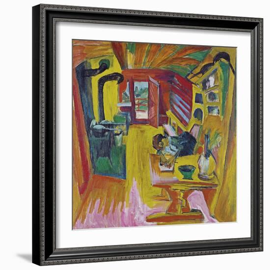 Alpine Kitchen-Ernst Ludwig Kirchner-Framed Giclee Print