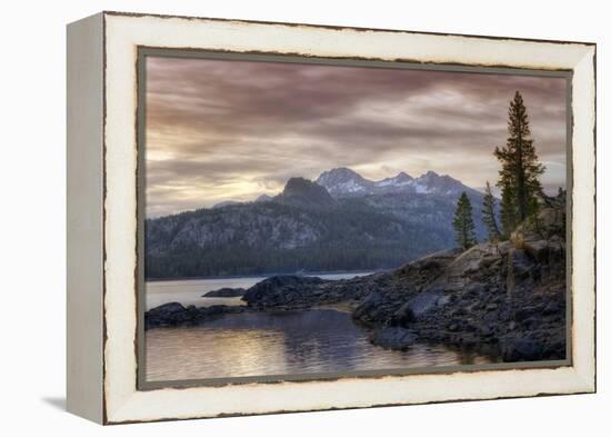 Alpine Lake Morning-Vincent James-Framed Premier Image Canvas