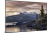 Alpine Lake Morning-Vincent James-Mounted Photographic Print