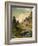 Alpine Landscape with a Bridge-Ferdinand Gatt-Framed Giclee Print