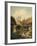 Alpine Landscape with a Castle-Ferdinand Gatt-Framed Giclee Print