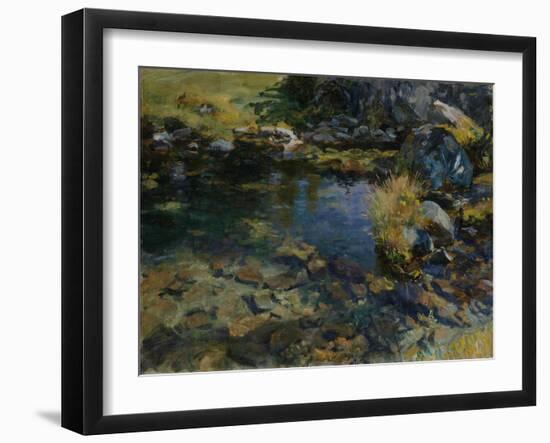 Alpine Pool, 1907-John Singer Sargent-Framed Giclee Print