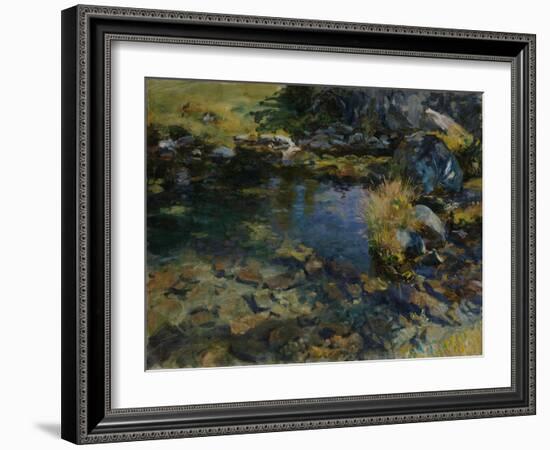 Alpine Pool, 1907-John Singer Sargent-Framed Giclee Print