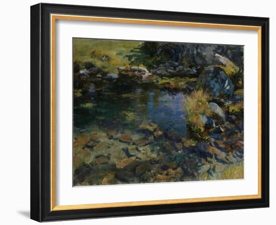 Alpine Pool, 1907-John Singer Sargent-Framed Giclee Print