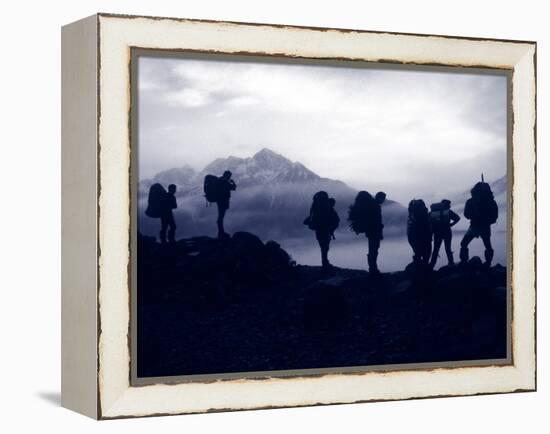 Alpine Start New Zealand-AdventureArt-Framed Premier Image Canvas