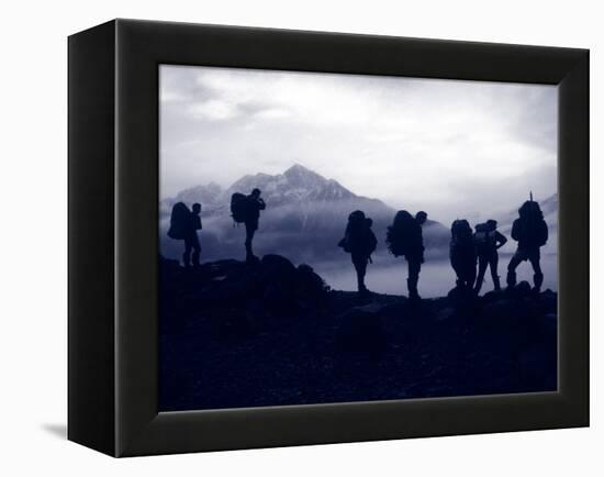 Alpine Start New Zealand-AdventureArt-Framed Premier Image Canvas