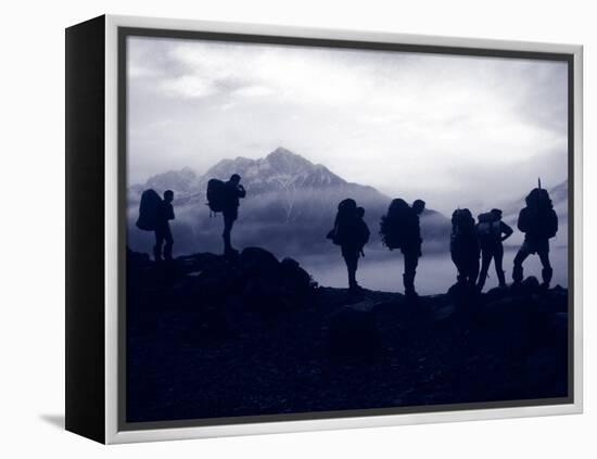 Alpine Start New Zealand-AdventureArt-Framed Premier Image Canvas