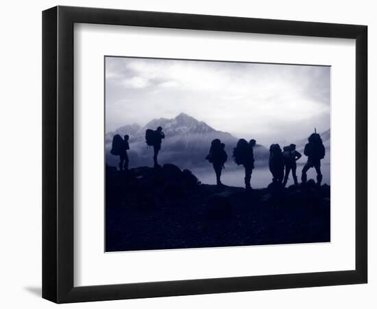 Alpine Start New Zealand-AdventureArt-Framed Photographic Print