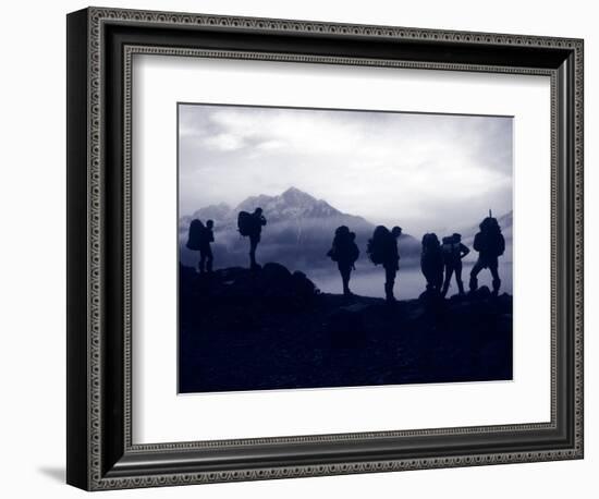 Alpine Start New Zealand-AdventureArt-Framed Photographic Print