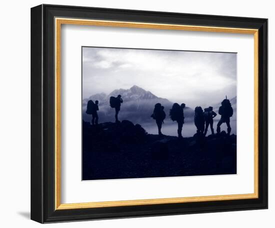 Alpine Start New Zealand-AdventureArt-Framed Photographic Print