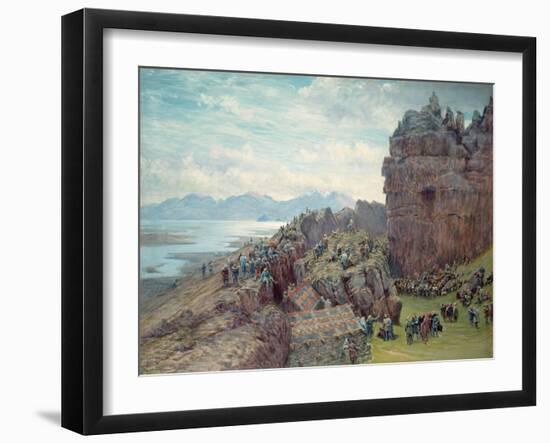 Alping in Session-William Gersham Collingwood-Framed Giclee Print