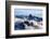 Alps Alpine Landscape of Mountain Cook Range Peak with Mist from Helicopter, New Zealand-vichie81-Framed Photographic Print