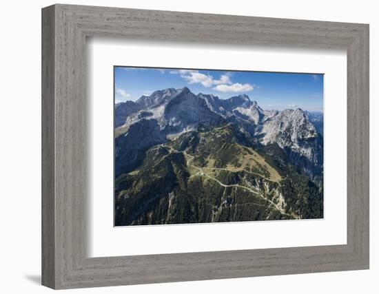 Alpspitze, Germany, Garmisch-Partenkirchen, Bavarian Oberland Region, Osterfelder Region-Frank Fleischmann-Framed Photographic Print