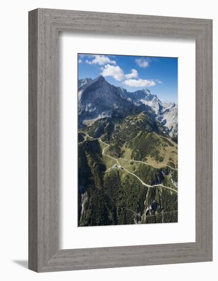 Alpspitze, Germany, Garmisch Partenkirchen, Oberland, Osterfelder Region Wettersteingebirge-Frank Fleischmann-Framed Photographic Print