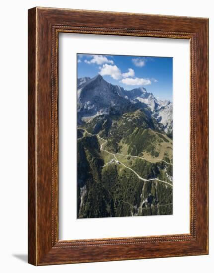 Alpspitze, Germany, Garmisch Partenkirchen, Oberland, Osterfelder Region Wettersteingebirge-Frank Fleischmann-Framed Photographic Print