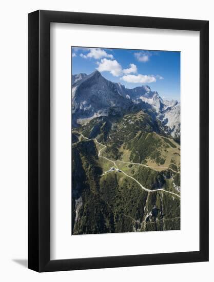 Alpspitze, Germany, Garmisch Partenkirchen, Oberland, Osterfelder Region Wettersteingebirge-Frank Fleischmann-Framed Photographic Print