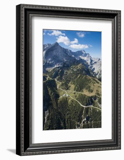 Alpspitze, Germany, Garmisch Partenkirchen, Oberland, Osterfelder Region Wettersteingebirge-Frank Fleischmann-Framed Photographic Print