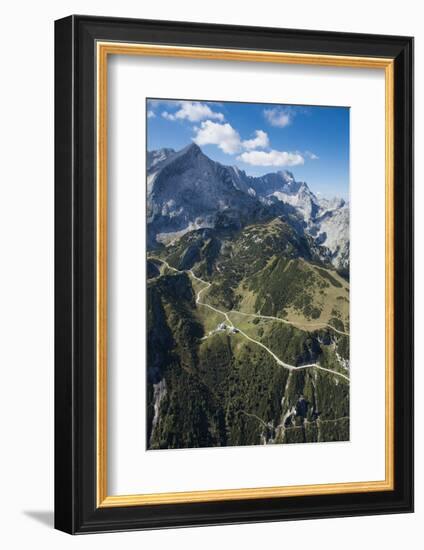 Alpspitze, Germany, Garmisch Partenkirchen, Oberland, Osterfelder Region Wettersteingebirge-Frank Fleischmann-Framed Photographic Print