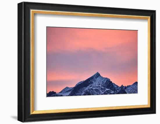 Alpspitze, Sundown-Marc Gilsdorf-Framed Photographic Print