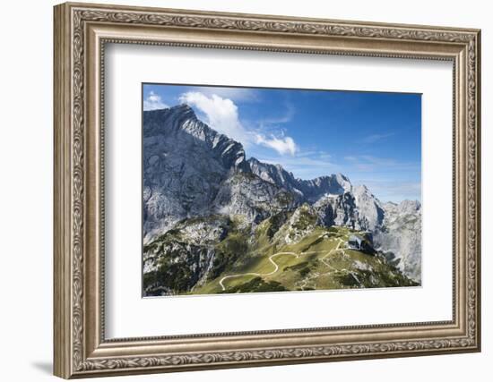 Alpspitze, Zugspitze, Osterfelders, Summit Station, Garmisch-Partenkirchen-Frank Fleischmann-Framed Photographic Print