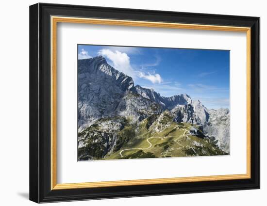 Alpspitze, Zugspitze, Osterfelders, Summit Station, Garmisch-Partenkirchen-Frank Fleischmann-Framed Photographic Print