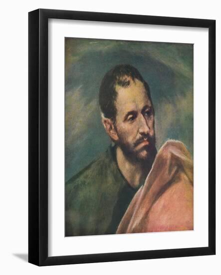 'Als Apostel Jacobus Minor', (Saint James the Younger), c1600, (1938)-El Greco-Framed Giclee Print