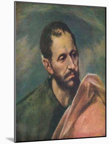 'Als Apostel Jacobus Minor', (Saint James the Younger), c1600, (1938)-El Greco-Mounted Giclee Print